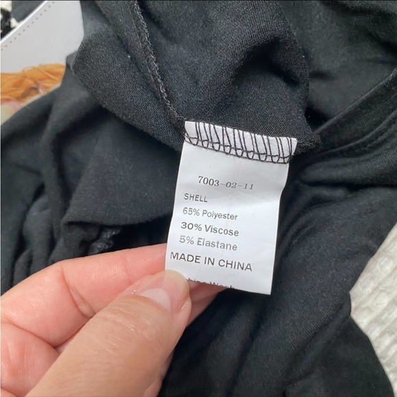 PRETTYGARDEN Black Off Shoulder Jumpsuit Romper Elastic Waist Pockets NWT Small - Picture 12 of 12